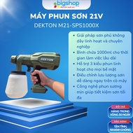 DEKTON M21-SPS1000X 21V paint sprayer