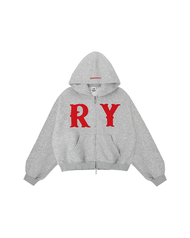 Winter Duality – New Light Hoodie Zip (Grey)