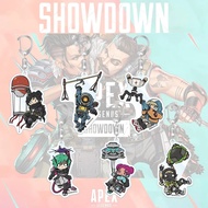 Apex Legends Acrylic Mica Chibi keychain Lifeline Octane Pathfinder Wattson Alter Bloodhound Reventa