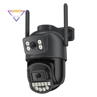 8MP Outdoors Wifi Camera HD Dual Lens Security 5G PTZ IP Camera Digital Zoom Lens Human AI Auto Dete