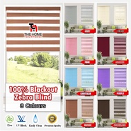 𝗭𝗘𝗕𝗥𝗔 𝗕𝗟𝗜𝗡𝗗 BROWN / Bidai Zebra Moden/ Zebra Blind/Bidai Tingkap / ROLLER BLINDS PREMIUM Zebra Blind