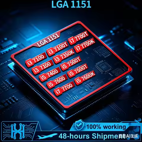 i3 7100 7300 i5 7400 7500 7600 i7 7700 i3 7100T 7350K i5 7400T 7500T 7600T 7600K i7 7700T 7700K Core
