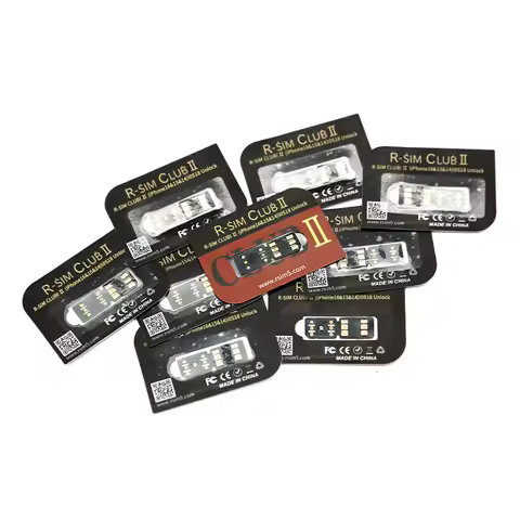 10pcs/lot R-SIM CLUB 2 SIM Card for iPhone 12 / 13 / 14 / 15 / 16 Series iOS18 unlock