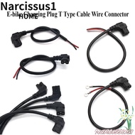 NARCISSUS E-bike Charging Plug Accessories 6 Styles Cable Wire Connector T Type Cable