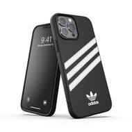 adidas - adidas Originals iPhone 13 Pro Max PU 保護殼 - 黑底白間