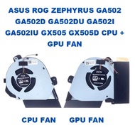 ASUS ROG ZEPHYRUS GA502 GA502D GA502DU GA502I GA502IU GX505 GX505D 5V CPU + GPU FAN