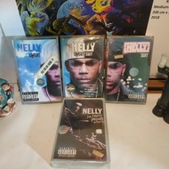 paket 4 kaset Nelly NOS Segel Hip hop yang suka eminem dr dre 2pac