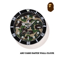 A BATHING APE ABC CAMO BAPEX WALL CLOCK 掛牆鐘 BAPE 