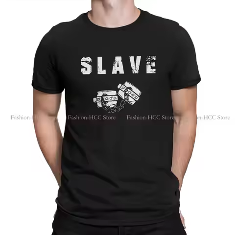 Slave O Neck TShirt BDSM Bondage Discipline Dominance Submission Original T Shirt Man's Tops New Des