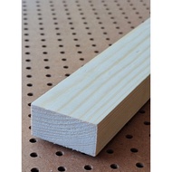 1" x 2" (20mm x 45mm) Clean Cut Pine Wood