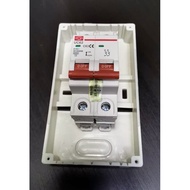 2 Pole ELCB Cover/2Pole Main Switch Cover/ DUA Pole RCCB Cover Box/TWO Pole casing MCB DB BOX MAIN B