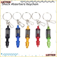 LETTER Keyring Car Part Gift Shock Absorber Adjustable Coilover Spring