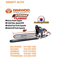 DAEWOO Pro DACS5822PRO 22” Gasoline Chainsaw 2 Strokes Air-orced Cool 56.5cc ID30851 / DACS6024PRO 2