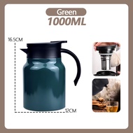 316 Stainless Steel Teapot Thermos Thermal Insulation Stewed Teapot Household Stuffy Teapot Portable