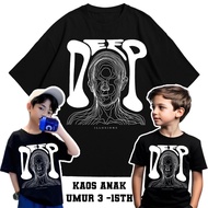 Elevendays Boxy Fit Children's T-Shirt Deep Illusion T-Shirt Baju Budak Tshirt Budak Lelaki Baju Tsh