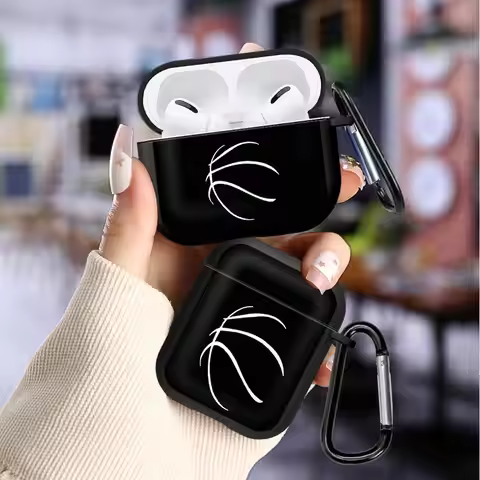 Line Basketball Case For Airpods 2 Pro 3 1 Pro2 Pro3 4 Earphone Cases Cover