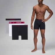Nike Underwear Jordan Flight Men's Three-Piece Boxer Briefs Elastic Fit [ACS] JD2413048AD-003