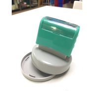 New 🔥Hot Item 15mm 24mm 30mm 50mm Round Company Flash stamp Cop Syarikat bulat Siap No SSM