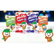 4 PCS DEEDO YOGURT DRINK 115ML STRAWBERRY ORANGE BLUEBERY MIX BERRY FRUITY YOGURT BEVERAGES SUSU YOG