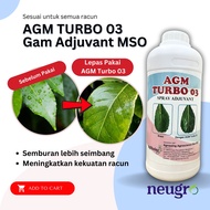 Agmazing Agroscience AGM Turbo 03 (1L) Surfactant Adjuvant / Penetration Agent / Gam Adjuvant MSO /