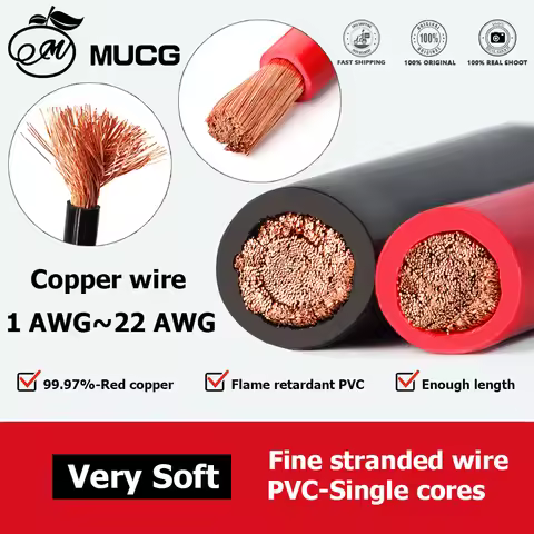 Copper wire PVC Flexible Electric cable Very Soft Strand wire Auto led Speaker Audio Power Car Wirin
