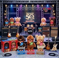日本THE ALFEE 樂隊50週年紀念 x Monchhichi