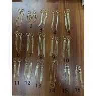 10K High Quality Statement Drop Dangle Earrings 8-131