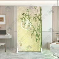 Entrance screen partition, living room facing the door, blocking bathroom, home solid wood seat scre