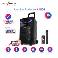 SPEAKER PORTABLE MEETING BLUETOOTH ADVANCE K1504 15 INCH