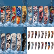 DO Fun Temporary Pattern Arm Stockings For Halloween Costume And Sports