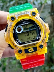 Jam Tangan Casio_G-Shock_Rangeman GW-9400 Silver Resin Band Men Sports Watch Skali Free Gift