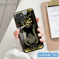 Softcase Glass Kaca SAMSUNG A03 - Casing hp SAMSUNG A03 [ S58].