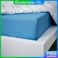IKEA | Dvala Mattress Cover Blue 150X200Cm