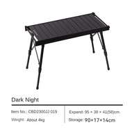 BlackDog โต๊ะแคมป์ปิ้ง  Folding table  โต๊ะแคมป์ปิ้งพับได้ IGT โต๊ะพับได้ โต๊ะพับแคมป์ปิ้ง โต๊ะสนาม โต๊ะพับอลูมิเนียม อุปกรณ์แคมป์ปิ้ง พกพาสะดวก