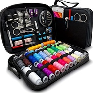 86Pcs/Set Sewing Kit with Mixed Colors, Basic Mini Travel Sewing Set for Small Repairs, Essential Ar