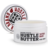 Hustle Butter  5oz Tattoo Balm For New & Older Tattoos - Safe While Healing - Moisturizes and Rejuve