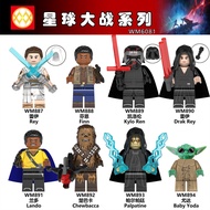 WM6081 Movie Children's Toys Educational Assembling Building Blocks Minifigures Parent-Child Interac