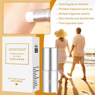 Lessxcoco Charming Fragrance Solid Balm, Captivating Fragrance, Natural Size, Travel 7.8g S2n9