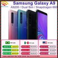 Samsung Galaxy A9 2018 A9200 A9s A9 S-tar Pro  6.3" RAM 6GB ROM 128GB Original 4G LTE Octa Core 4 Camera NFC