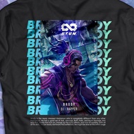 Kaos Mobile Legend Brody STUN Street Art