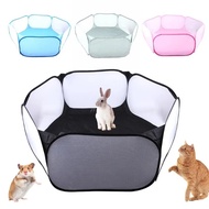 Portable Pet Fence Kitten Cage Folding Cage Playpen For Hamster Hedgehog All Animals Breathable Puppy Rait Guinea Pig