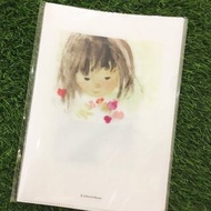 岩崎知弘-女孩與香豌豆花-L夾