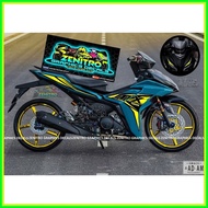 ❡    MX KING DECALS FOR SNIPER 155 (ZENITRO GRAPHICS DECALS)