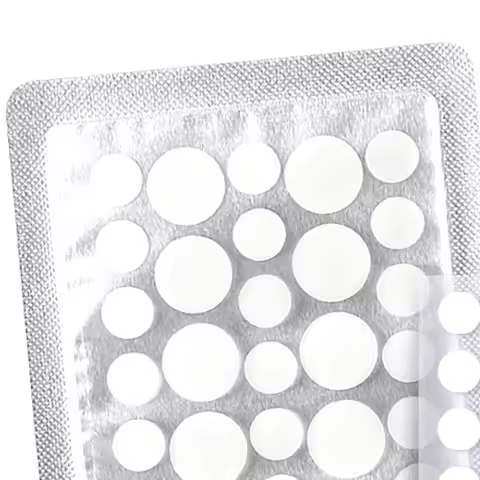 24pcs/36pcs Round Hydrogel Invisible Acne Sticker Skin Care Beauty Makeup Tool