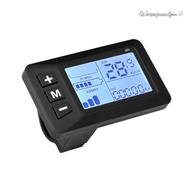 LCD-G51 LCD Speedometer with 5 and 2 Pin Connector for Bike Scooter Handlebar