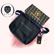 ใบใหญ่ Converse กระเป๋าสะพายข้าง Bashful Messenger Bag รุ่น A1269 (มี2สี) สีดำ/เขียว