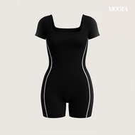 MOOTA Ulluwa Women's Workout Jumpsuit Slim Cut Elegant Flexible Suitable for Gym Yoga Pilates Gymnas