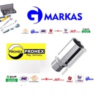 MATA Spark Plug Wrench Spark Plug socket Spark Plug socket 1/2DR 21mm Prohex