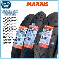 Maxxis Victra S98 F1 Tubeless Tyre Tayar60/80 70/90 70/80 80/90 90/80 110/70 120/70 130/70 140/70 Y1