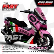 Decal Stiker Yamaha Nmax 155 New Fullbody Leopard TERBARU COD Decal stiker nmax new / stiker nmax fu